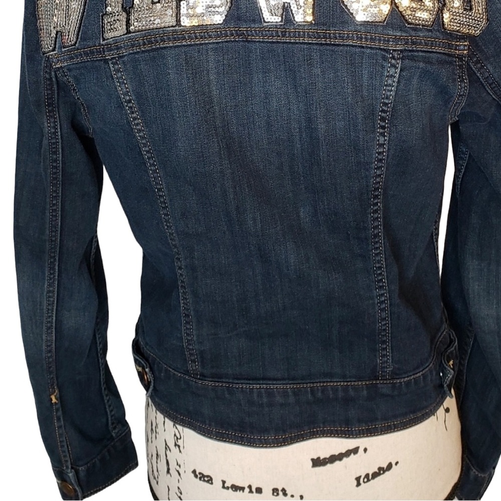 American Eagle. Custom design Jean jacket - Picture 2 of 4
